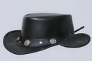 Western Cowboy leather Hat Leathers Crafted