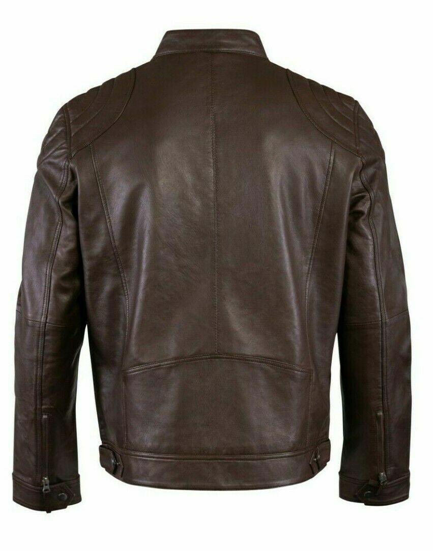 Rider Jacket with front pockets Leathers Crafted