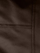 Dark Brown Leather Biker Jacket With Shoulder Panel Leathers Crafted