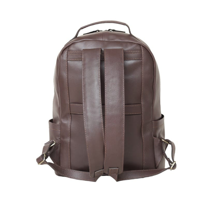 Premium Genuine Leather Backpack for Men & Women | Laptop, Office & Travel Backpack