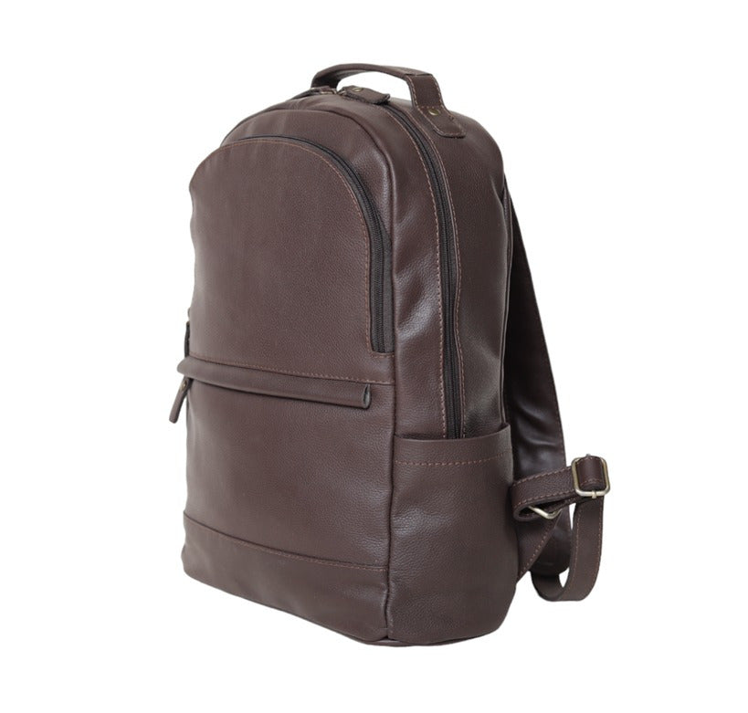 Premium Genuine Leather Backpack for Men & Women | Laptop, Office & Travel Backpack
