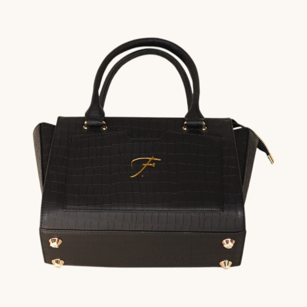 Leathers Crafted Crocodile Pattern Leather Handbag for Women Satchel Bag