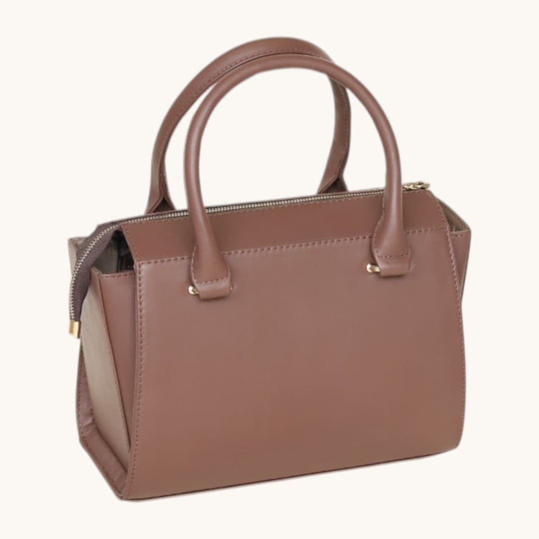 Chocolate Brown Genuine Leather Women's Luxury Satchel Handbag | Leathers crafted