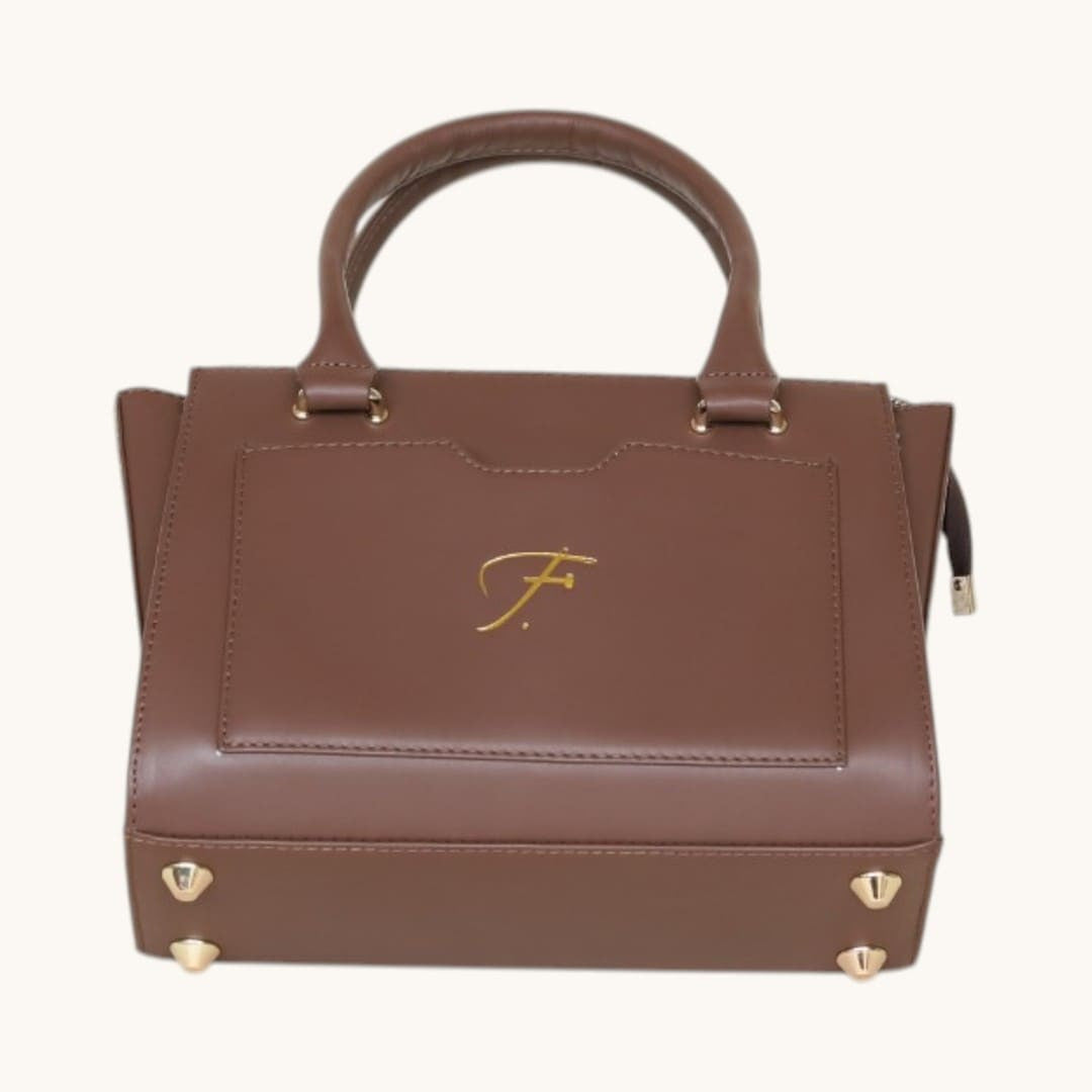 Chocolate Brown Genuine Leather Women's Luxury Satchel Handbag | Leathers crafted