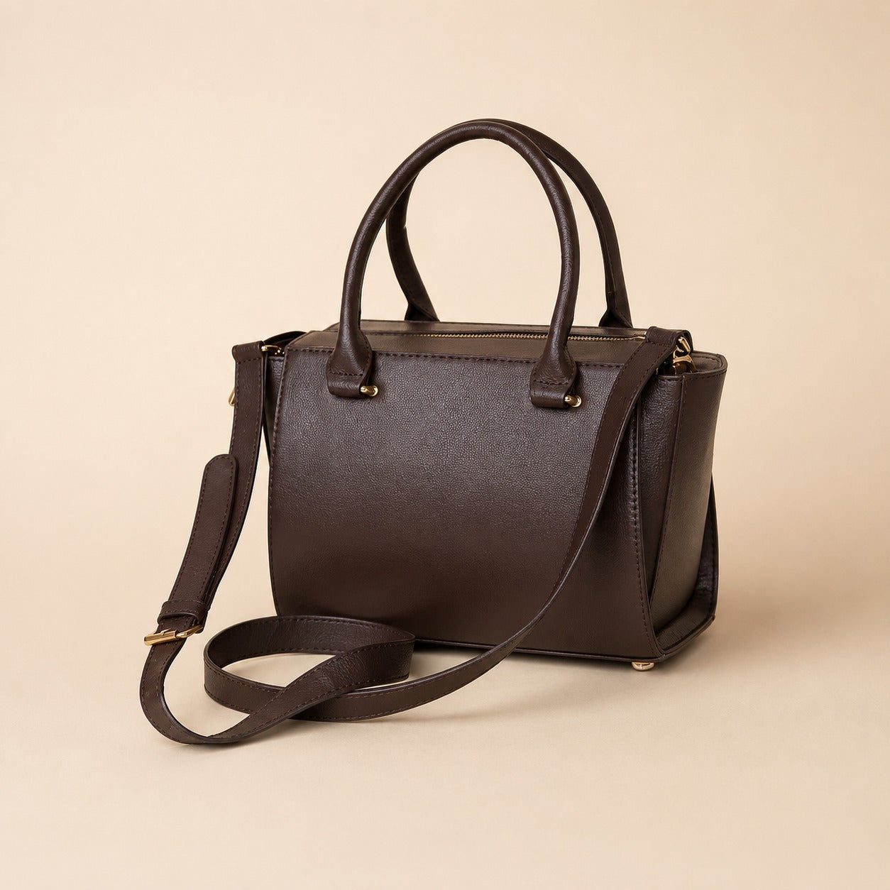 Luxury Brown Leather Women's Satchel Handbag – Genuine Leather Crossbody Tote Purse | Leathers Crafted