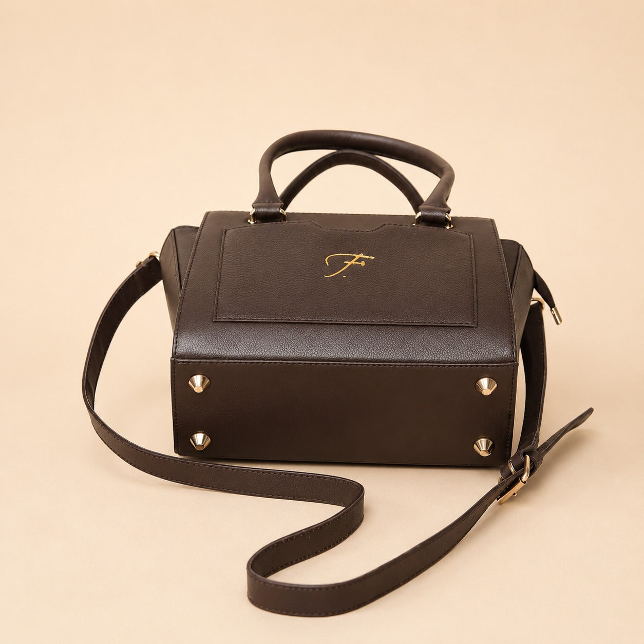 Luxury Brown Leather Women's Satchel Handbag – Genuine Leather Crossbody Tote Purse | Leathers Crafted