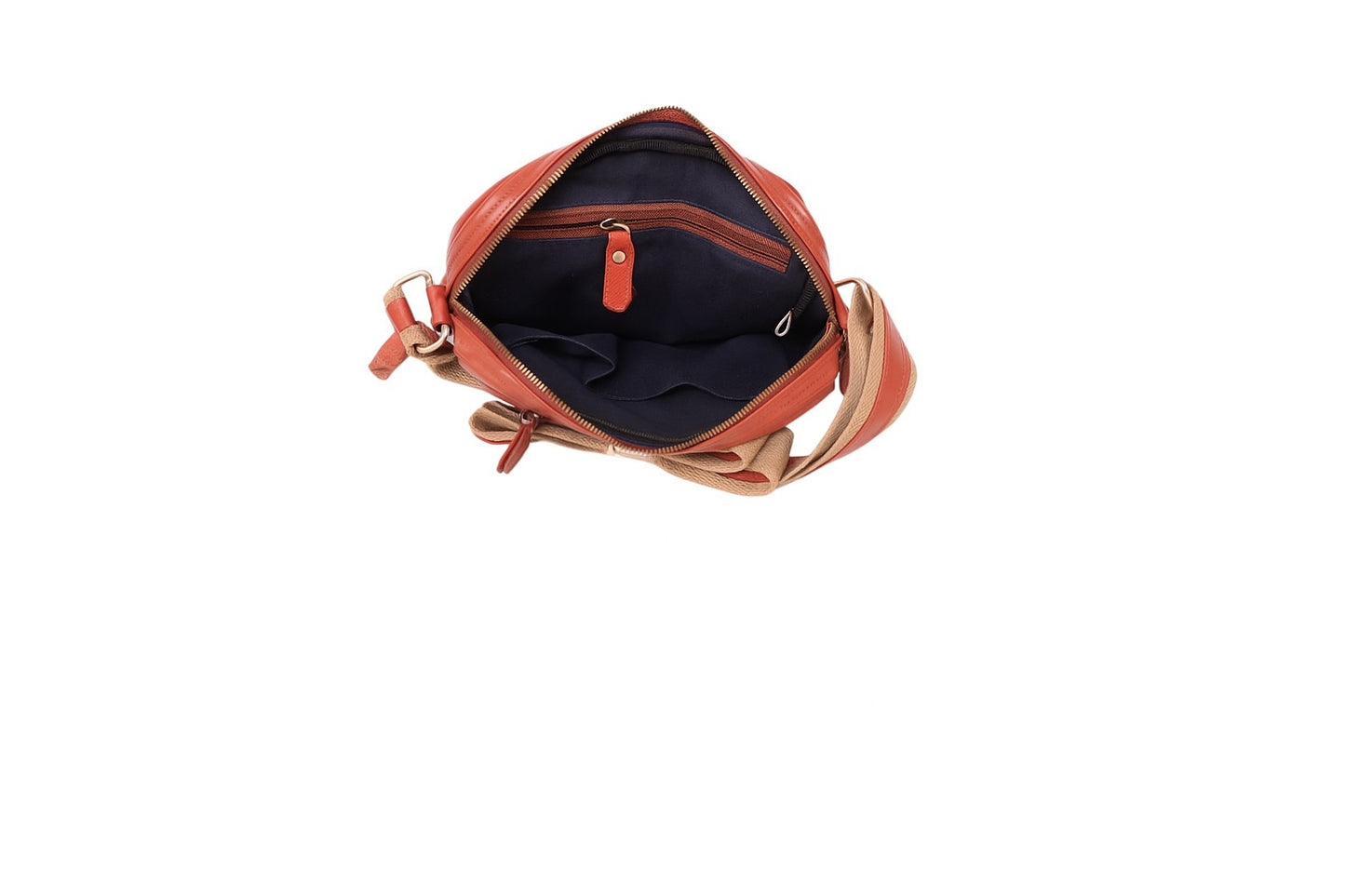 Leathers Crafted KR-01 Genuine Leather Crossbody Messenger Bag – Premium Men's Shoulder Bag for Travel & Daily Use