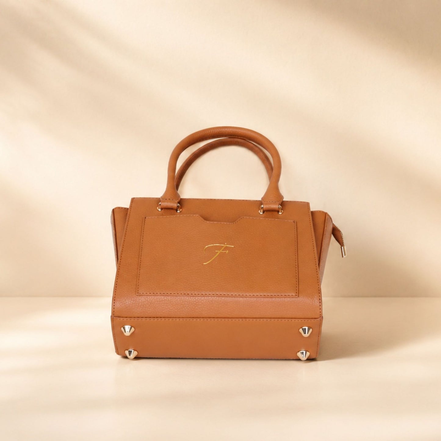 Luxury Genuine Leather Women's Top Handle Satchel Bag – Premium Crossbody Handbag | Leathers Crafted