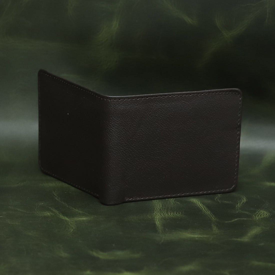 Navy Blue Leather Bifold Wallet for Men – Slim Minimalist Pocket Wallet | Leathers Crafted