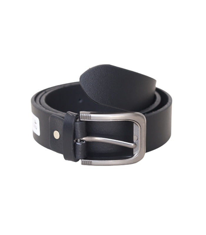 Brown Leather Belt for Men – Classic Metal Buckle Casual & Dress Belt | Leathers Crafted