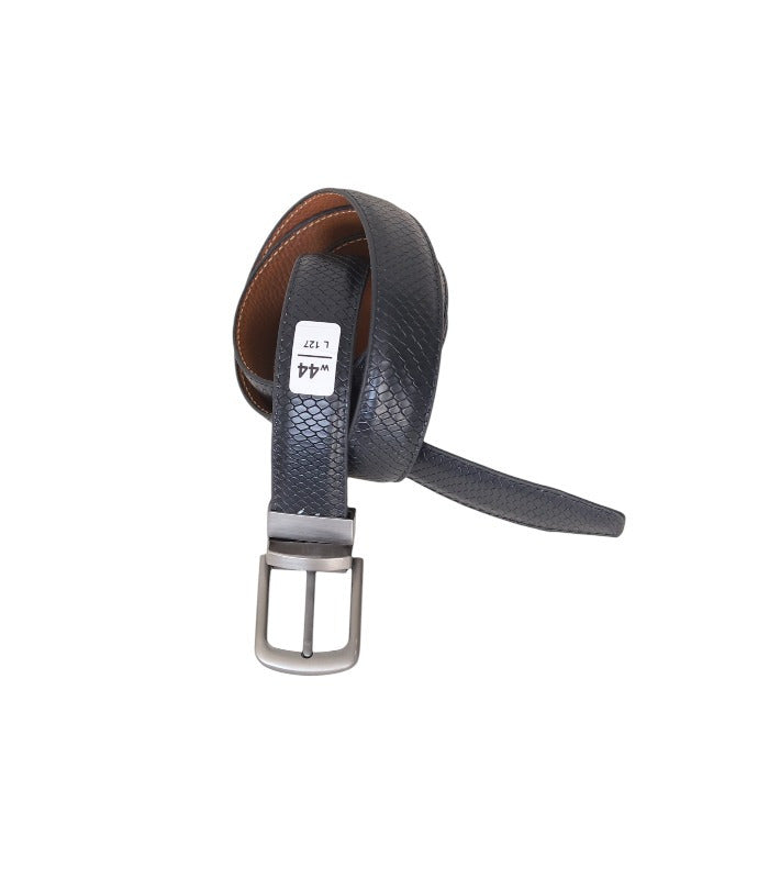 Reversible Leather Belt for Men – Double-Sided Black & Brown Dress Belt | Leathers Crafted