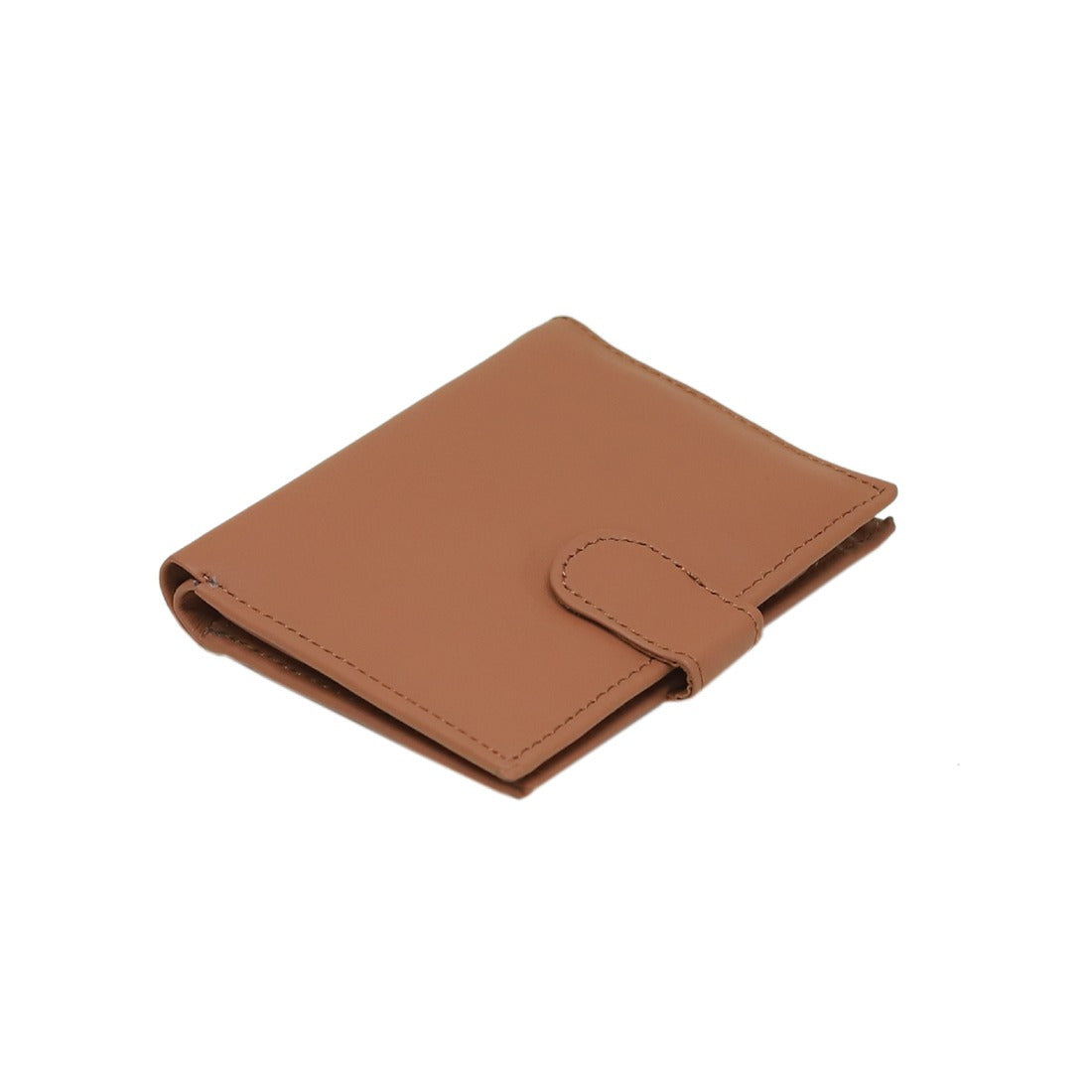 Gray Leather Bifold Wallet for Men – Slim Strap Closure Wallet | Leathers Crafted