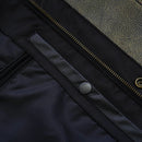 Vintage Edge: Distressed Brown Leather Biker Vest Leathers Crafted