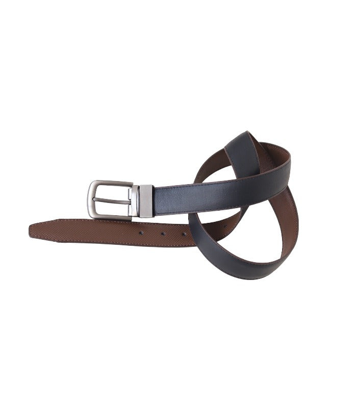 Reversible Leather Belt for Men – Double-Sided Black & Brown Dress Belt | Leathers Crafted
